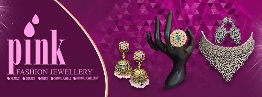 Pink Fashion Jewellery Model