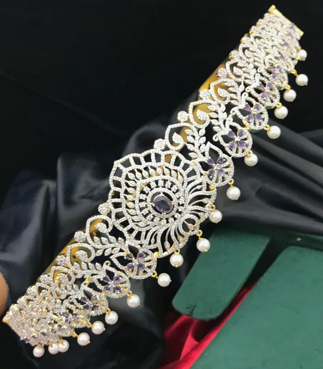 Fancy Stone Bangles D794576D