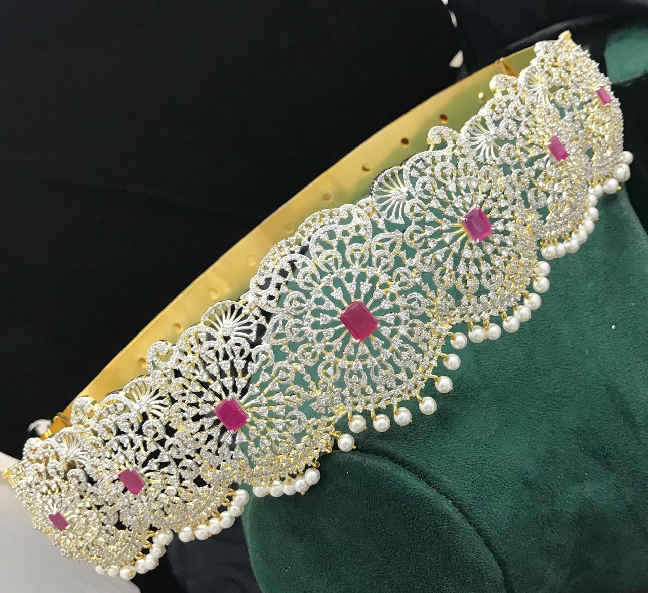 Fancy Stone Bangles D794576D