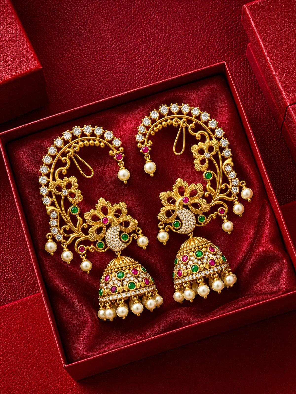 CZ Matte Finish Kada Bangles D499652D