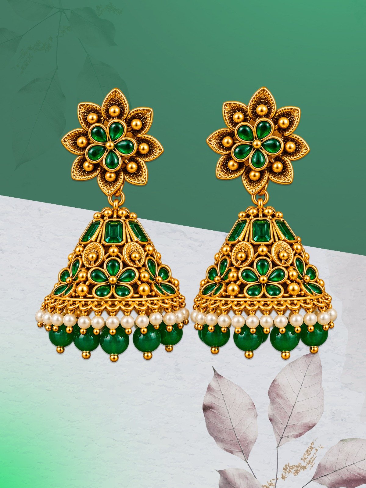 CZ Matte Finish Kada Bangles D499652D