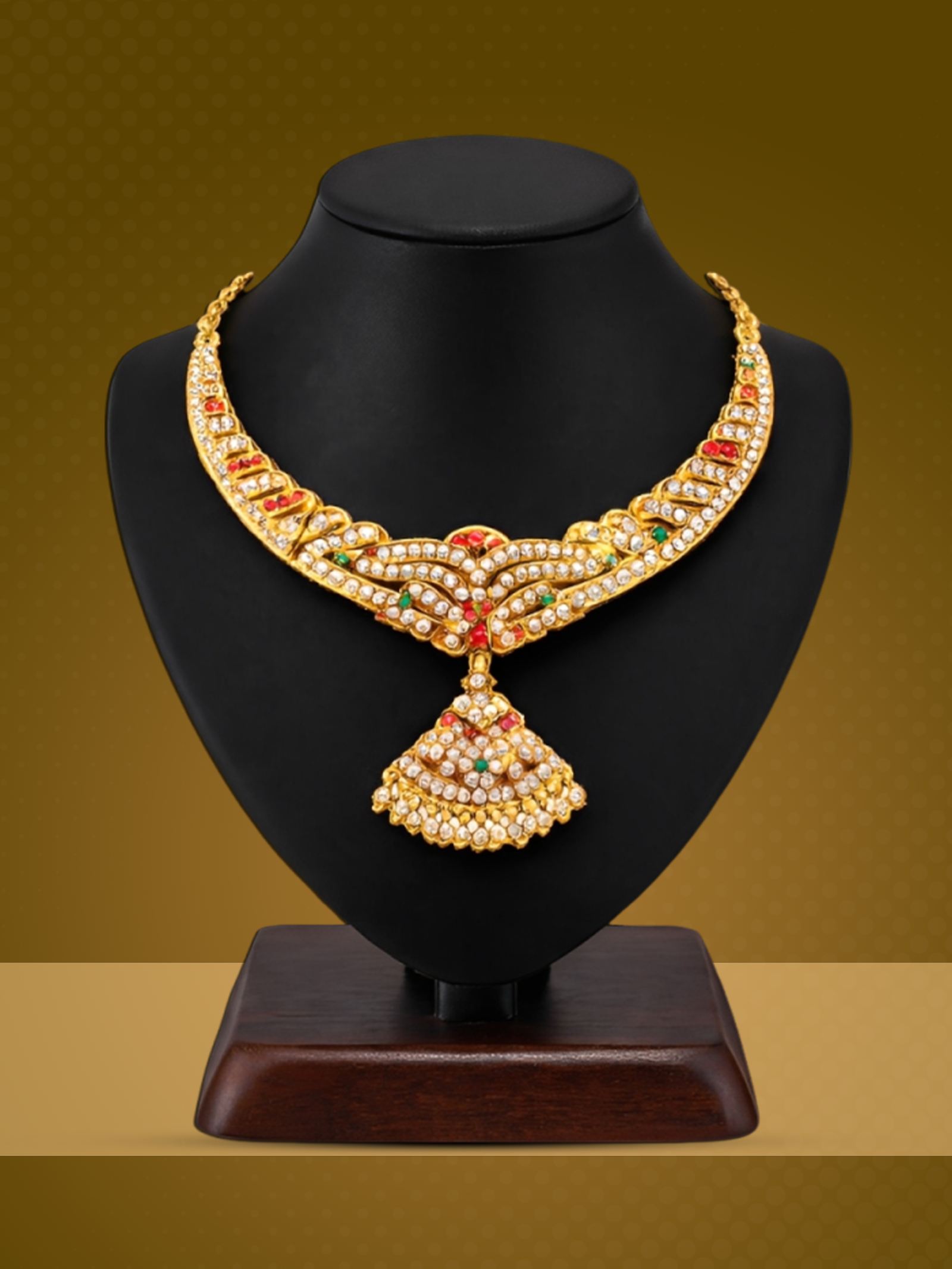 CZ Matte Finish Kada Bangles D499652D