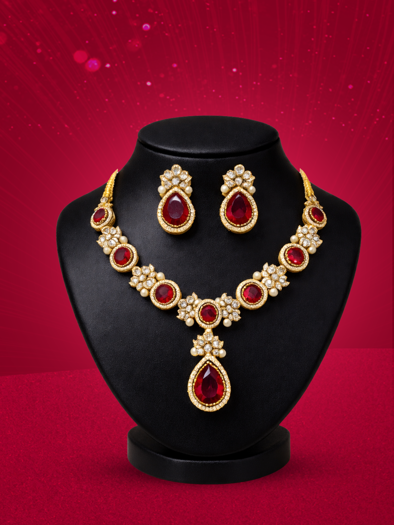 CZ Matte Finish Kada Bangles D499652D