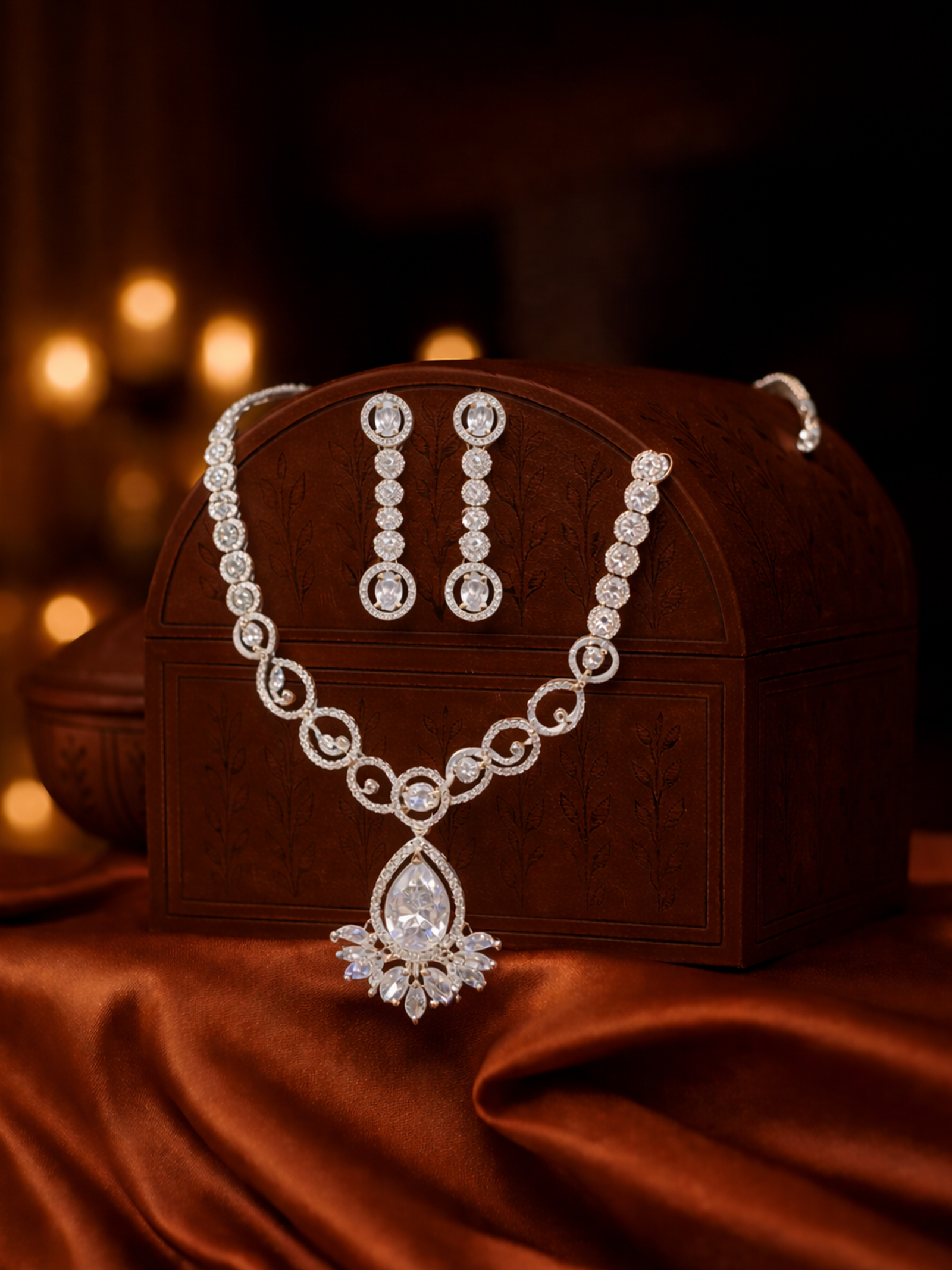 CZ Matte Finish Kada Bangles D499652D